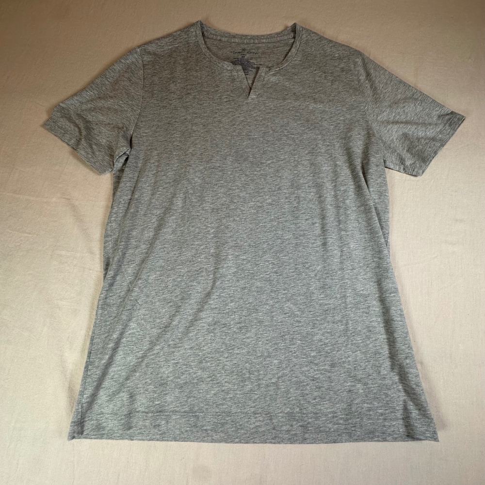 Tommy John Second Skin Crew Neck T-Shirt Heather Grey Pima Cotton Modal Small S
